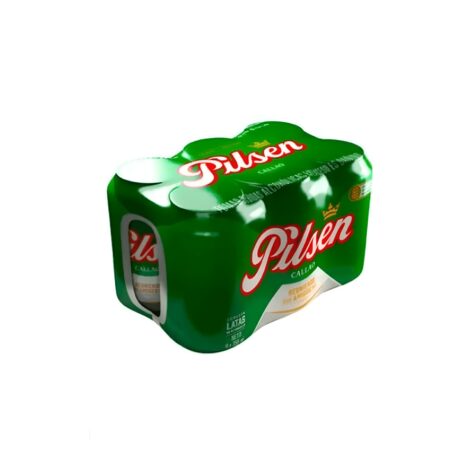 SIX PACK CERVEZA PILSEN CALLAO LATA 473 ML
